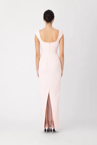 Sau Lee Brooke Gown In Neutral