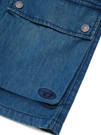 Diesel Pants Kids In Blue
