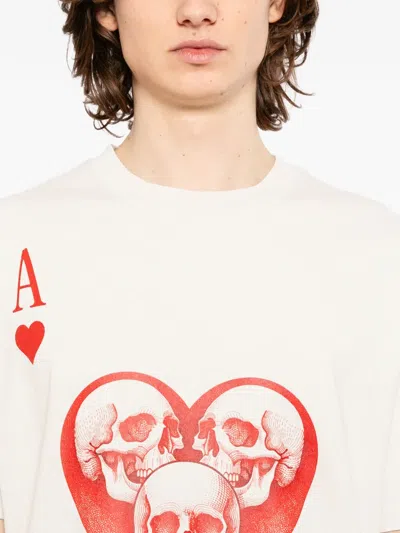 Melt Printed T-shirt In Neutral