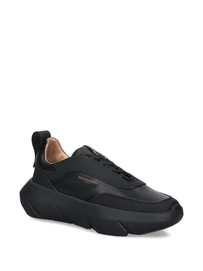 Alexander Smith Eclipse Platform Sneakers In Black