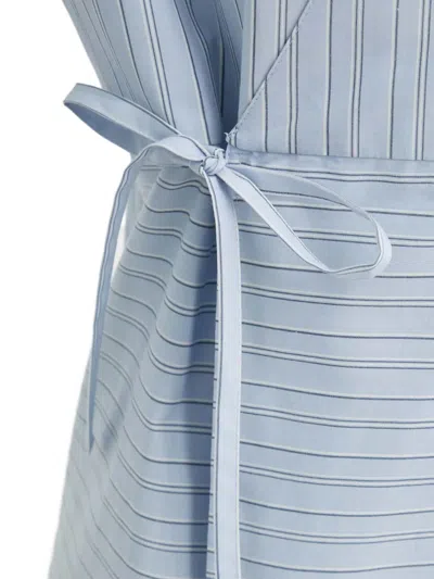 Samsoe & Samsoe Sacala Striped Top In Blue