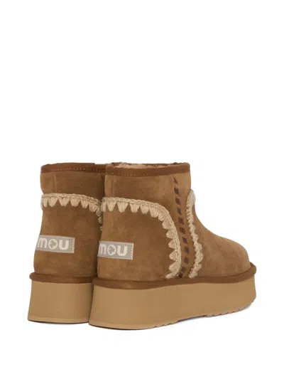 Mou Round-toe Boots In Multi