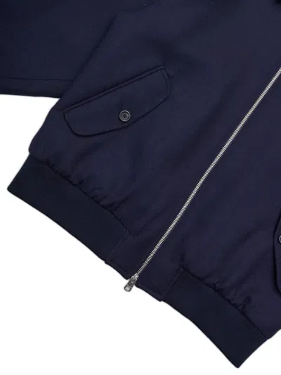 Selected Zip-up Patch-pocket Jacket In Black