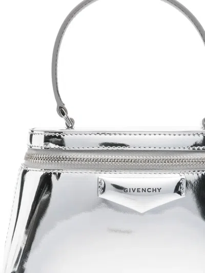 Givenchy Vanity Chain-strap Mini Tote Bag In Silver
