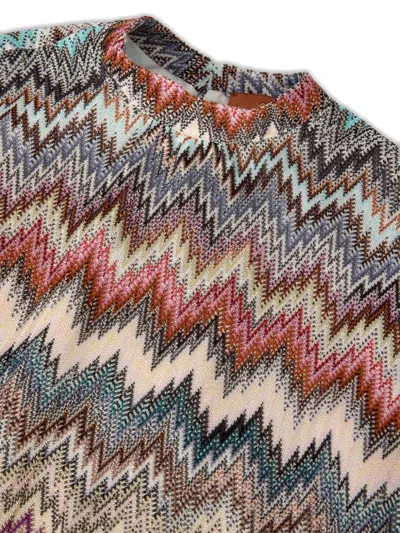 Missoni Zigzag-pattern Top In Multi