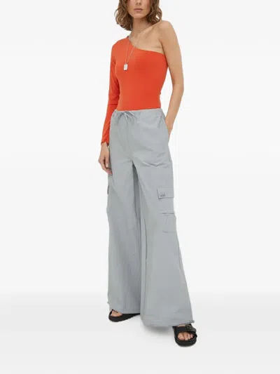 Resume Drawstring Cargo Pants In Gray