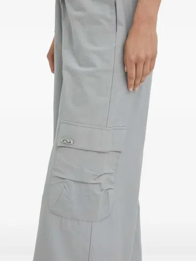 Resume Drawstring Cargo Pants In Gray
