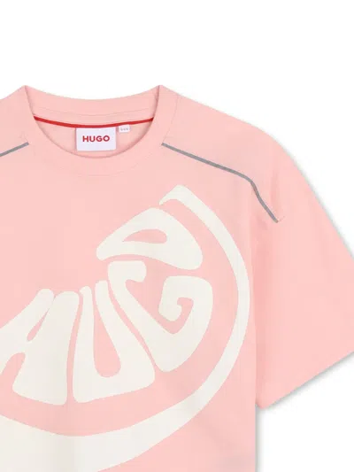 Hugo Boss Graphic T-shirt In Multi