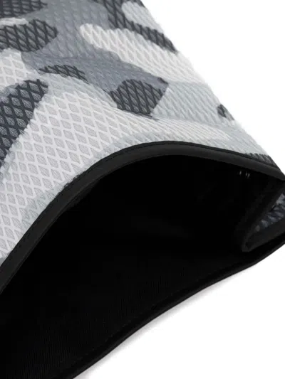 Rains Camouflage-pattern Backpack In Gray