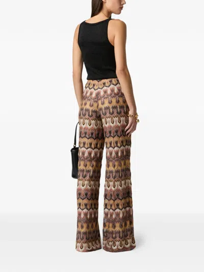 Missoni Patterned Trousers In Multi