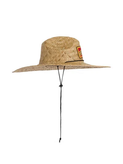 Dsquared2 Logo-patch Sun Hat In Neutral
