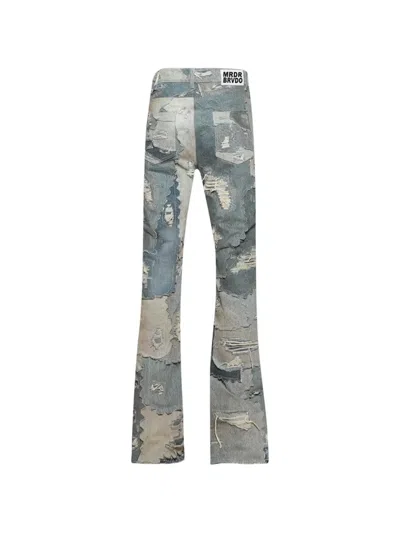 Who Decides War Unearthed Distressed Jeans In Blue
