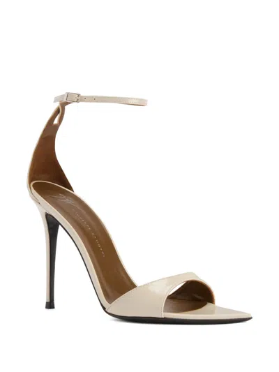 Giuseppe Zanotti Pointed-toe Stiletto Sandals In Neutral