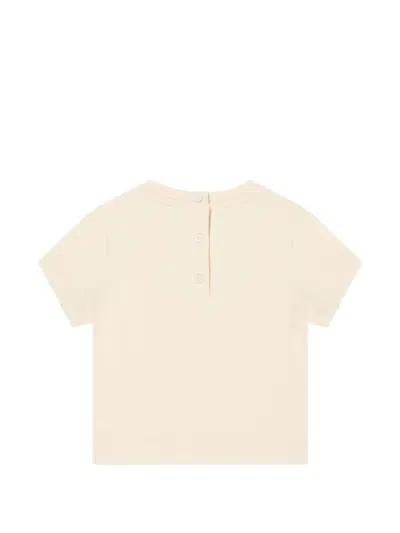 Fendi Button-up T-shirt In Neutral