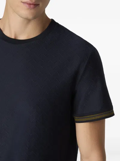 Missoni Zigzag-pattern T-shirt In Blue
