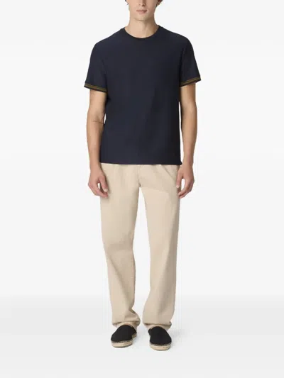 Missoni Zigzag-pattern T-shirt In Blue