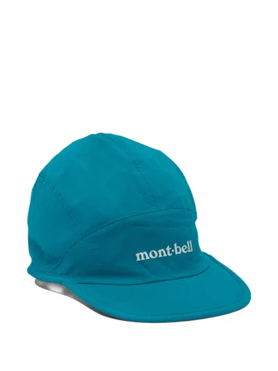 Montbell Logo Crushable Cap In Blue