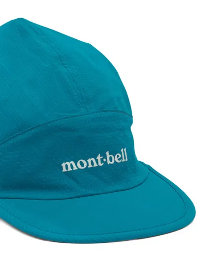 Montbell Logo Crushable Cap In Blue
