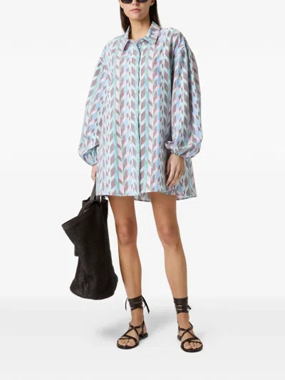 Missoni Chevron-pattern Shirt In Multi