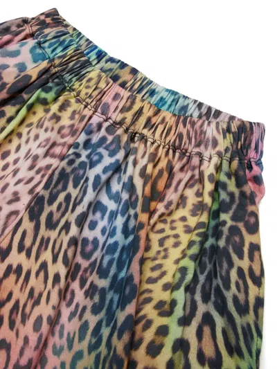 Diesel Mplily Leopard-print Shorts In Multi