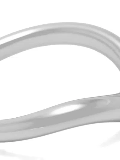 Astrid & Miyu Wave Ring In Silver
