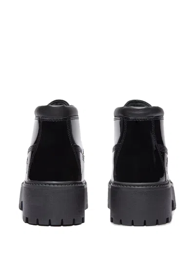 Timberland Stone Street Waterproof Platform Boot In Black