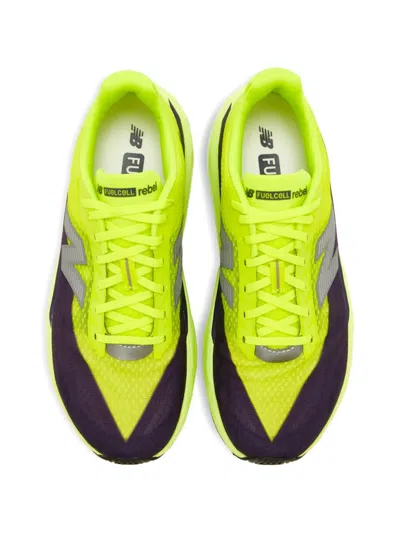 New Balance Fuelcell Rebel V5 Shoes Green Black Ss26 In Multi