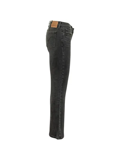 Levi's Low Slim Boot Jeans In Gray