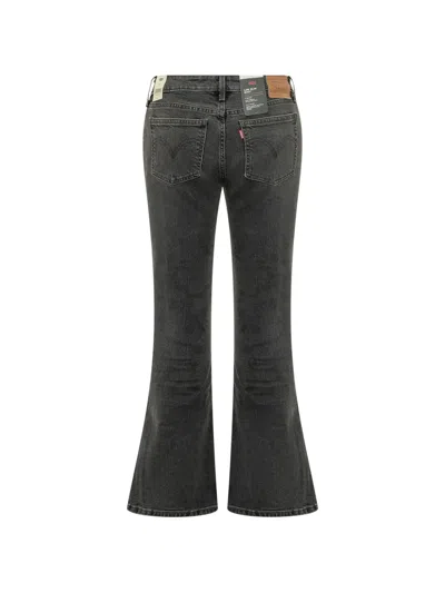 Levi's Low Slim Boot Jeans In Gray