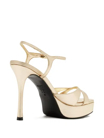 Schutz Maxine Platform Sandal In Gold