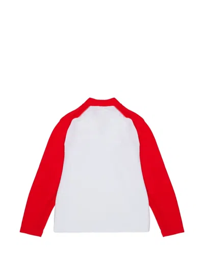 Diesel Zip-fastening T-shirt In Multi