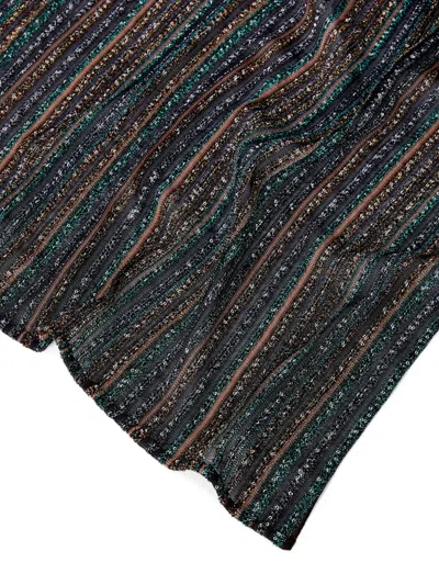 Missoni Striped-pattern Scarf In Multi