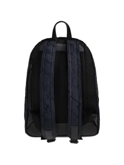 Paul Smith Zip Camouflage Backpack In Black