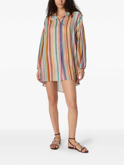 Missoni Zigzag-pattern Shirt In Multi