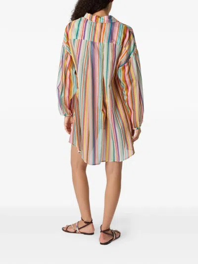 Missoni Zigzag-pattern Shirt In Multi