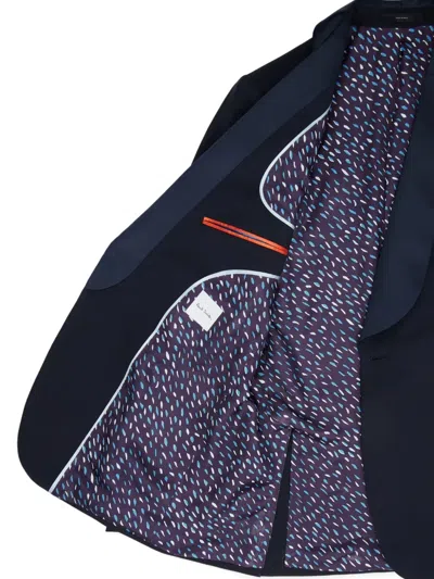 Paul Smith Single-breasted Blazer In Black