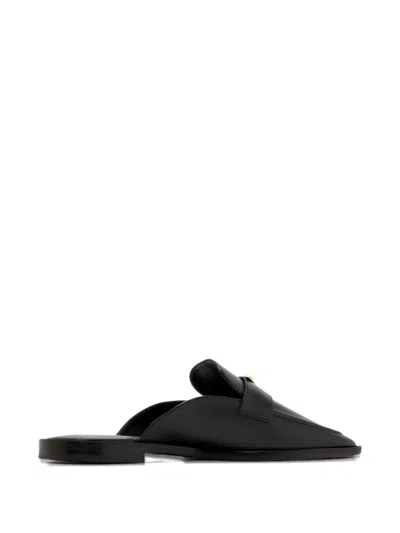 Schutz Triangular-plaque Loafers In Multi