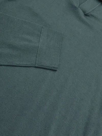 Selected Merino Wool Pullover In Green