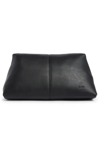 Bcbg Fold Down Clutch In Black