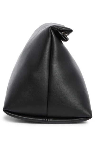 Bcbg Fold Down Clutch In Black