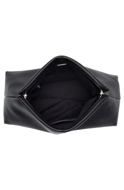 Bcbg Fold Down Clutch In Black
