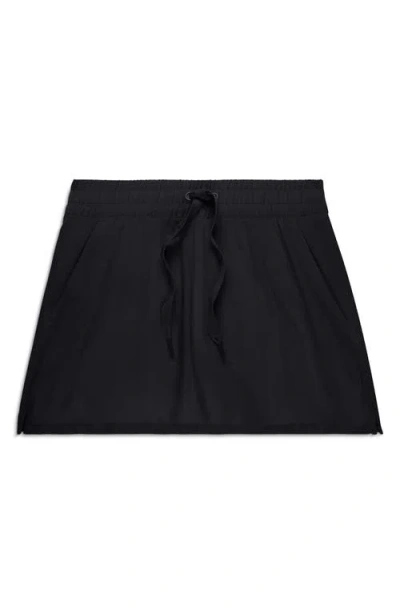Free Fly Driftlight Drawstring Miniskirt In Black