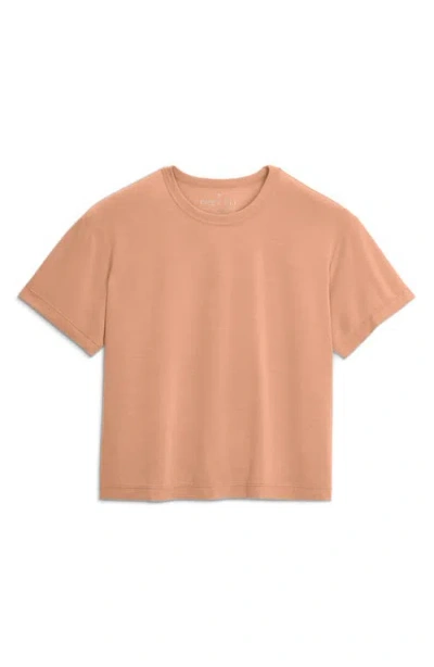 Free Fly Elevate Boxy T-shirt In Orange
