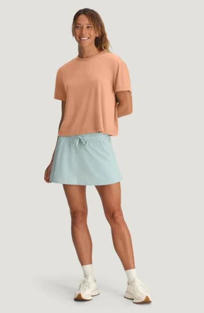 Free Fly Elevate Boxy T-shirt In Orange