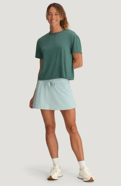 Free Fly Elevate Boxy T-shirt In Green
