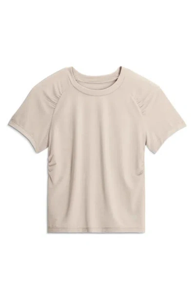 Free Fly Elevate Lightweight Crop T-shirt In Gray