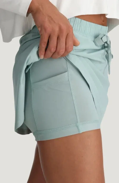Free Fly Driftlight Drawstring Miniskirt In Blue