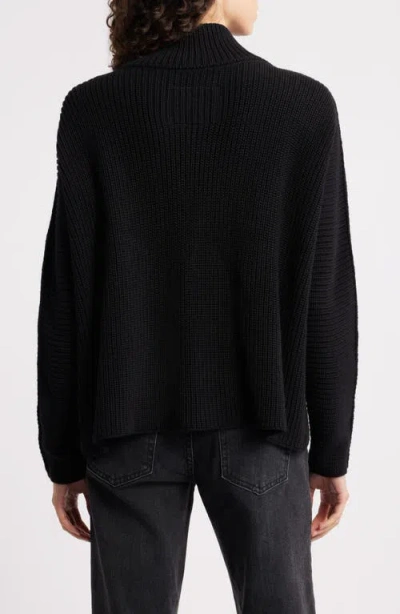 Frank & Eileen Montecito Turtleneck Sweater In Black