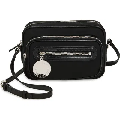 Stella Mccartney Dartmoor Econyl Crossbody Camera Bag In Black