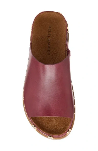 Kelsi Dagger Brooklyn Squish Stud Platform Sandal In Pink